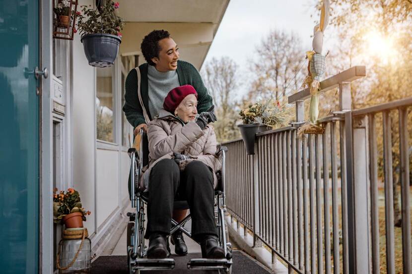 Beeld van zorggeschikte sociale huurwoning
